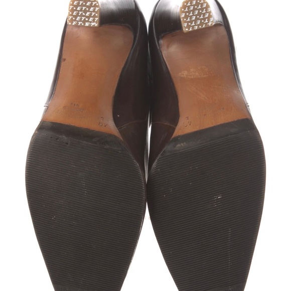 Gucci Vintage Knee-High Riding Boots,Interlocking G Logo, Block Heels - Picture 5 of 5